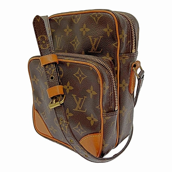 Louis Vuitton Brown Monogram Bag Shoulder Amazon - Picture 1 of 10
